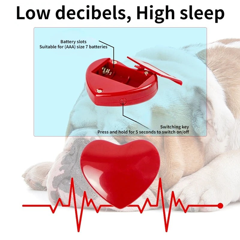 🔥 Heartbeat Anxiety Toy for Dogs! Realistic Biscuit Shape⚡Calming Tech with Behavioral Aid💤Vet-Approved【Top-Rated Pet Comfort】 🔥 Heartbeat Anxiety Toy for Dogs! Realistic Biscuit Shape⚡Calming Tech with Behavioral Aid💤Vet-Approved【Top-Rated Pet Comfort】
